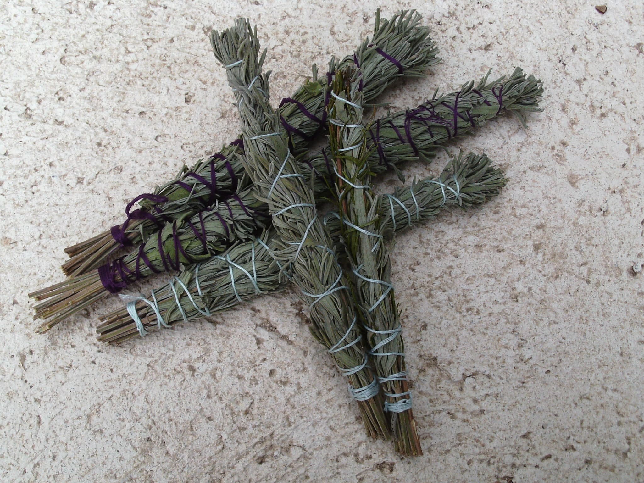 Home made Smudge sticks