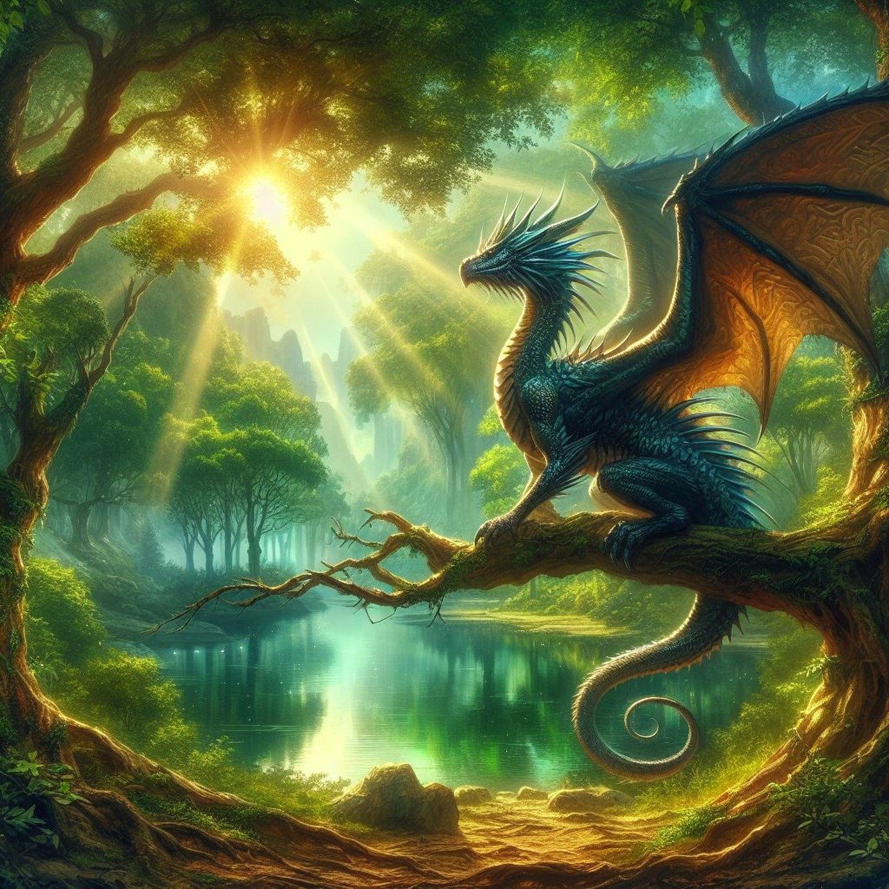 Magical Guardian Dragon Energy System