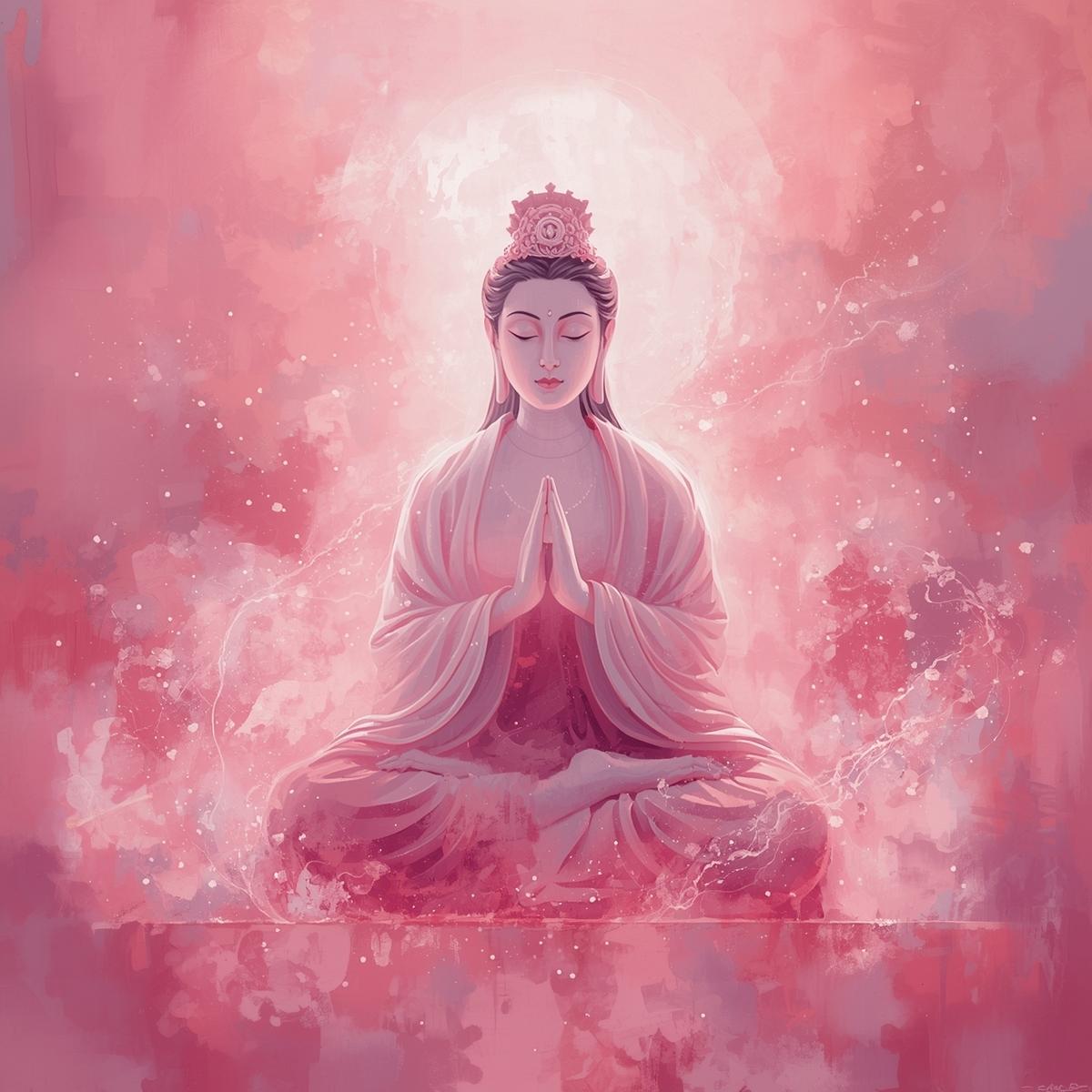 Reiki-infused affirmations for self-love with Quan Yin